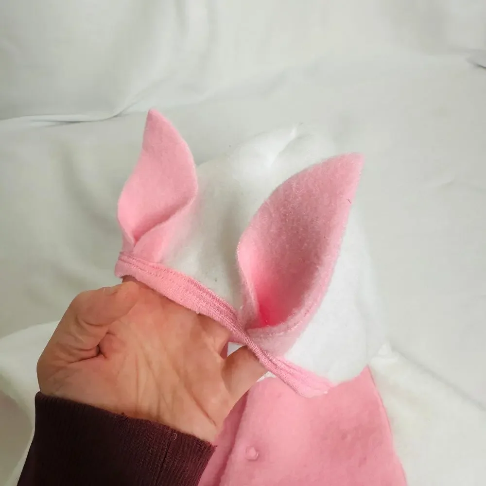 Vintage Small Steps Spring Easter Bunny Costume Sz 0-3 mo (Halloween Costume)
